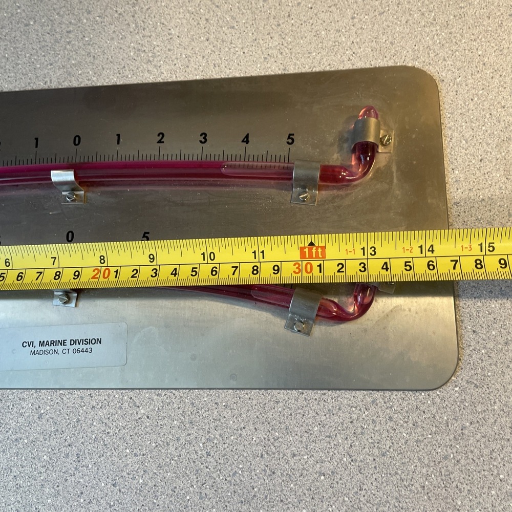 LARGE MOELLER INSTRUMENT CO. SHIPS SUBMARINE TWIN TUBE CLINOMETER LEVEL - Picture 9 of 10